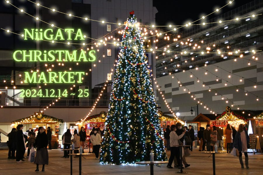 NiiGATA CHRiSTMAS MARKET 2024｜12月14日（土）～25日（水）万代シテイパークで開催！